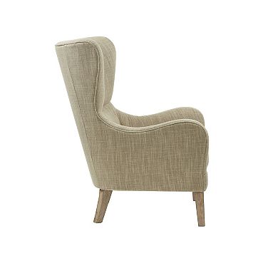 Madison Park Leda Swoop Wing Arm Chair