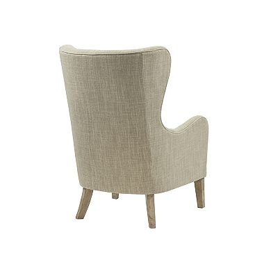 Madison Park Leda Swoop Wing Arm Chair