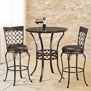 Hillsdale Furniture Brescello Bistro 3-piece Dining Set