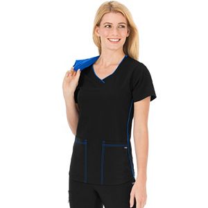 Women's Jockey Scrubs Classic Sporty V-Neck Top