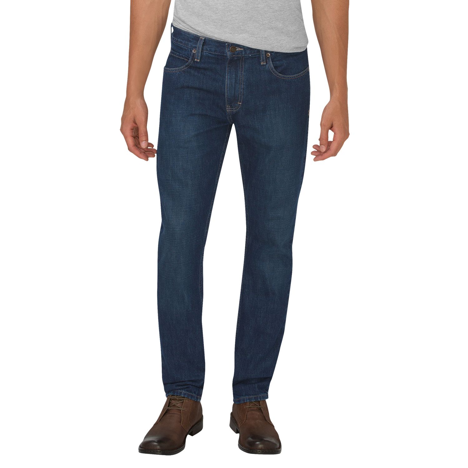 skinny fit tapered jeans