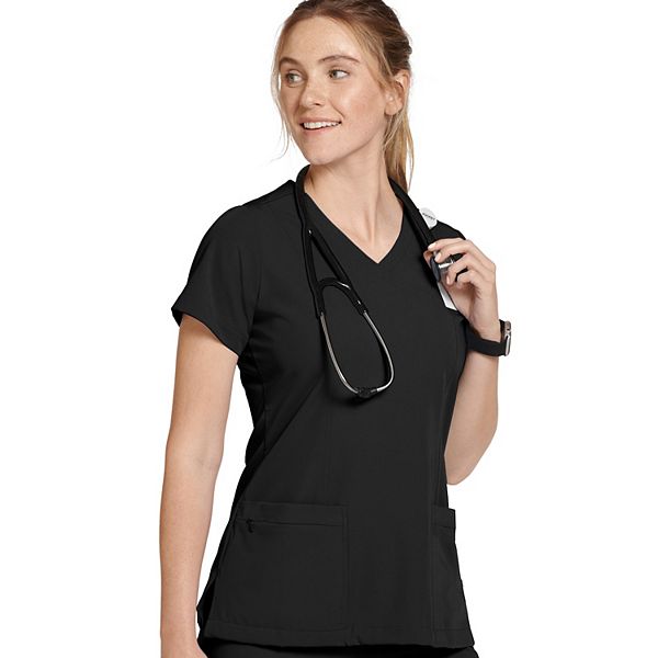 Women's Jockey® Scrubs Mock Wrap Top 2306