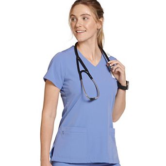 Women's Jockey® Scrubs Mock Wrap Top 2306