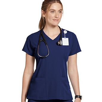 Women's Jockey® Scrubs Mock Wrap Top 2306