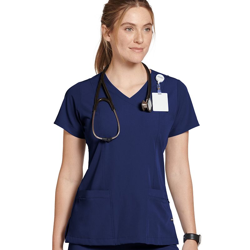 Women's Jockey® Scrubs Mock Wrap Top 2306,
