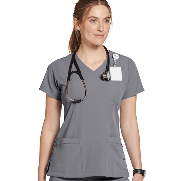 Women's Jockey® Scrubs Mock Wrap Top 2306