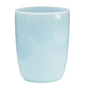 LC Lauren Conrad Milk Glass Waste Basket