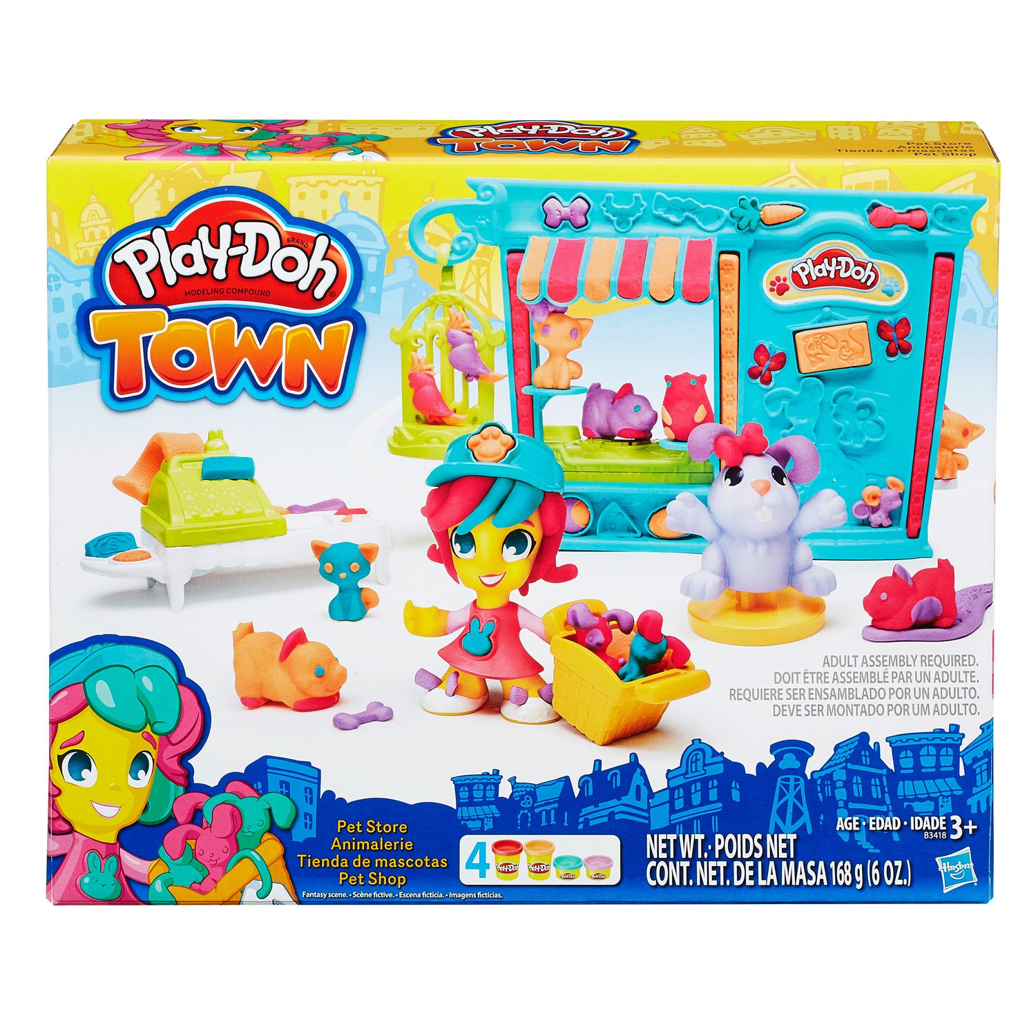 play doh town