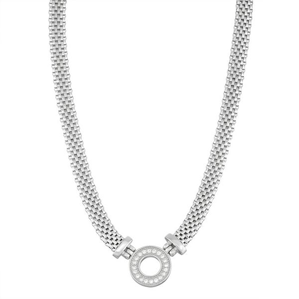 Gal 1/4 Mesh Necklace Sterling Silver