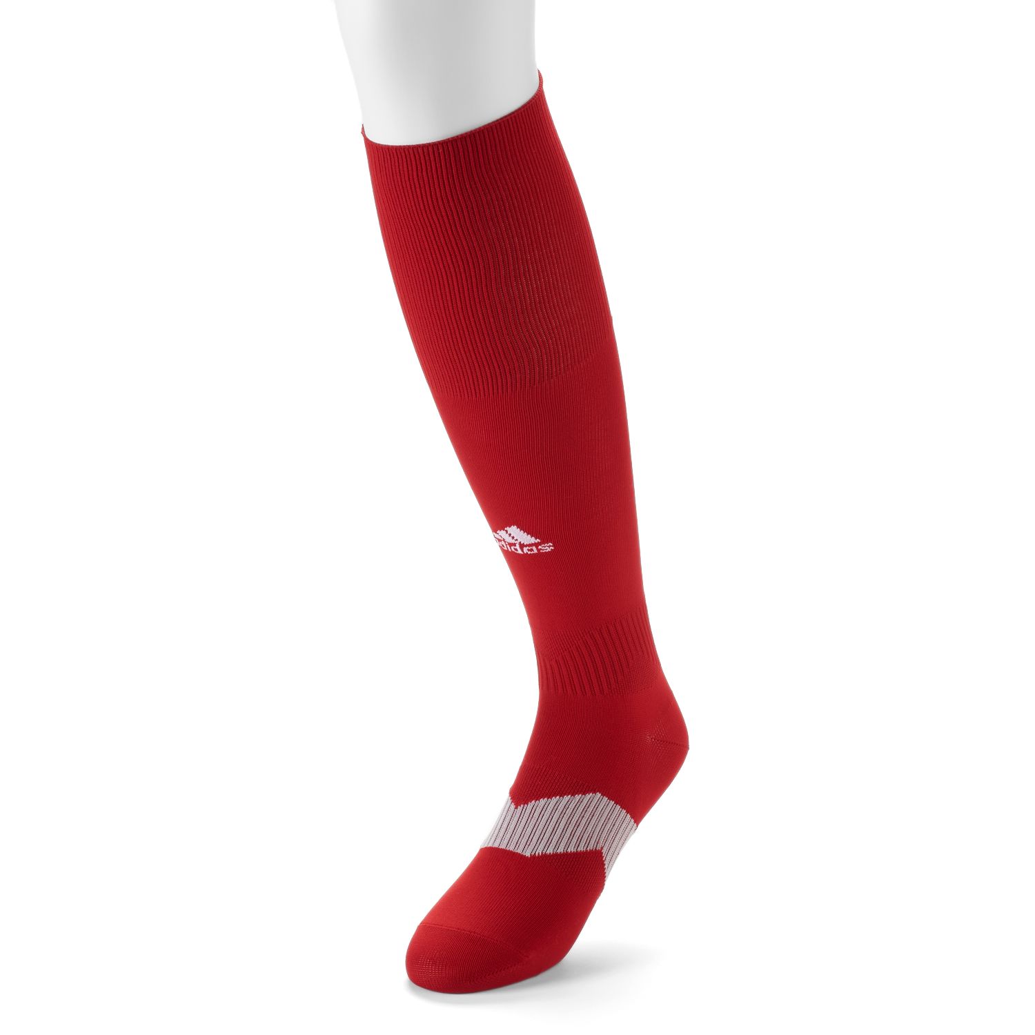 red adidas soccer socks