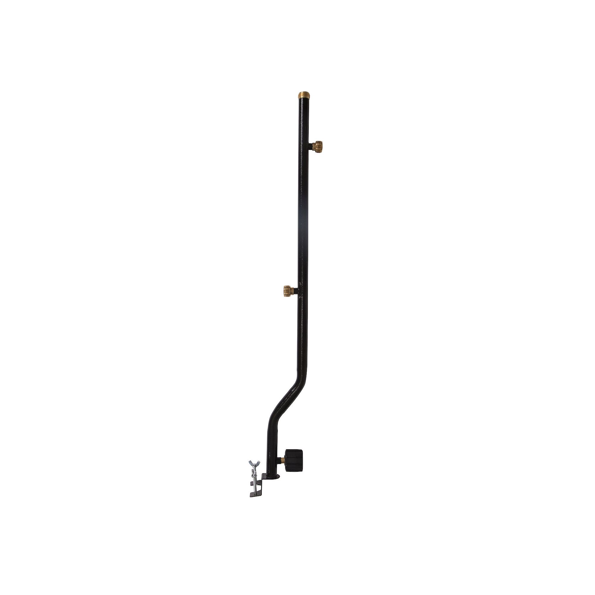 Stansport 30-Inch 3-Outlet Propane Distribution Post, Black