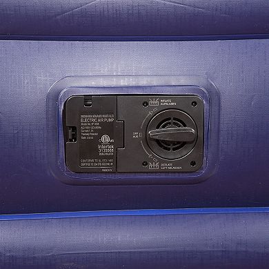Stansport Double-High Air Mattress with Built-In Pump