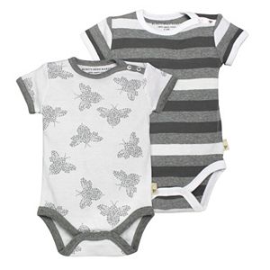 Burt's Bees Baby 2-pk. Organic Print Bodysuits