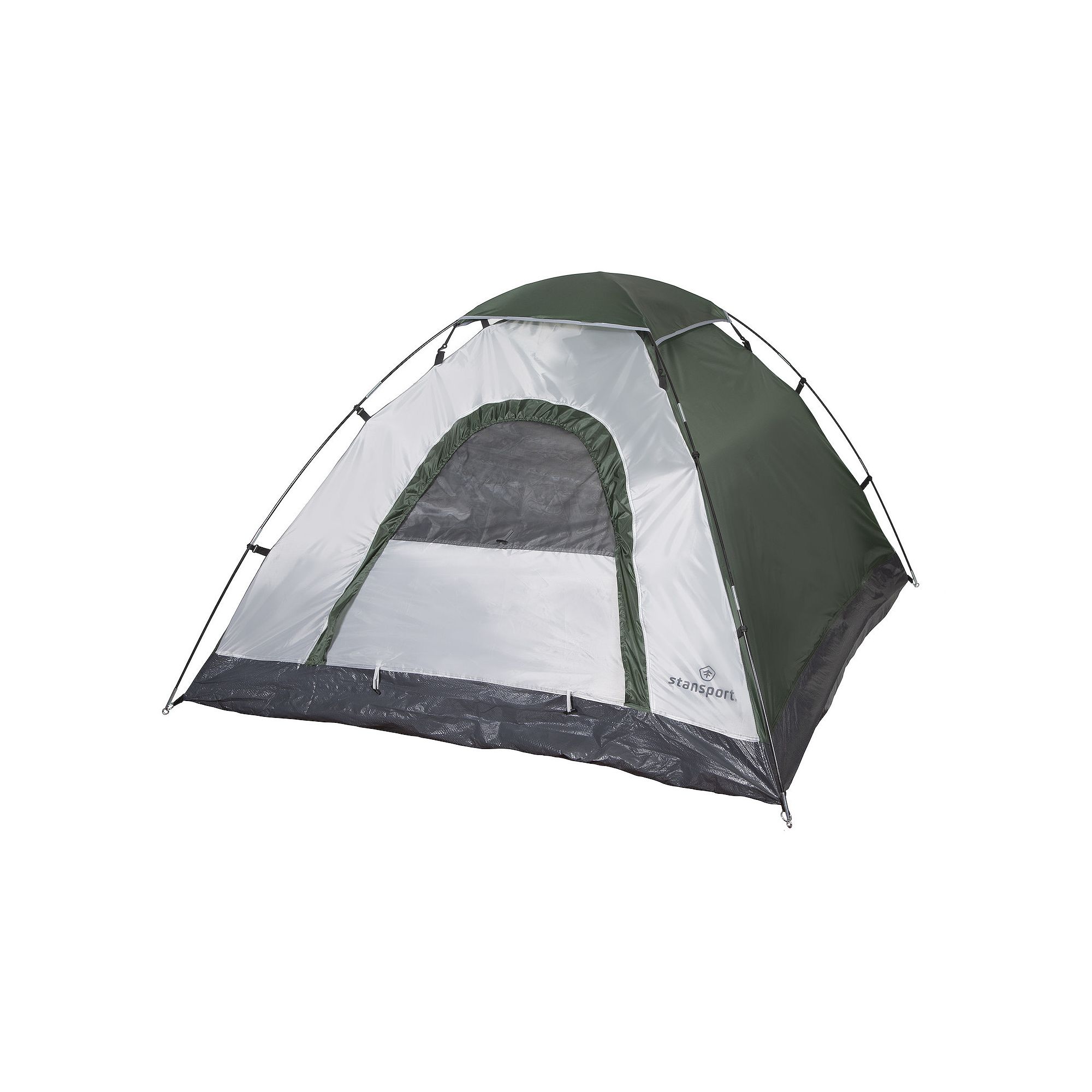 Stansport Adventure 2-Person Dome Tent, Grn Gray