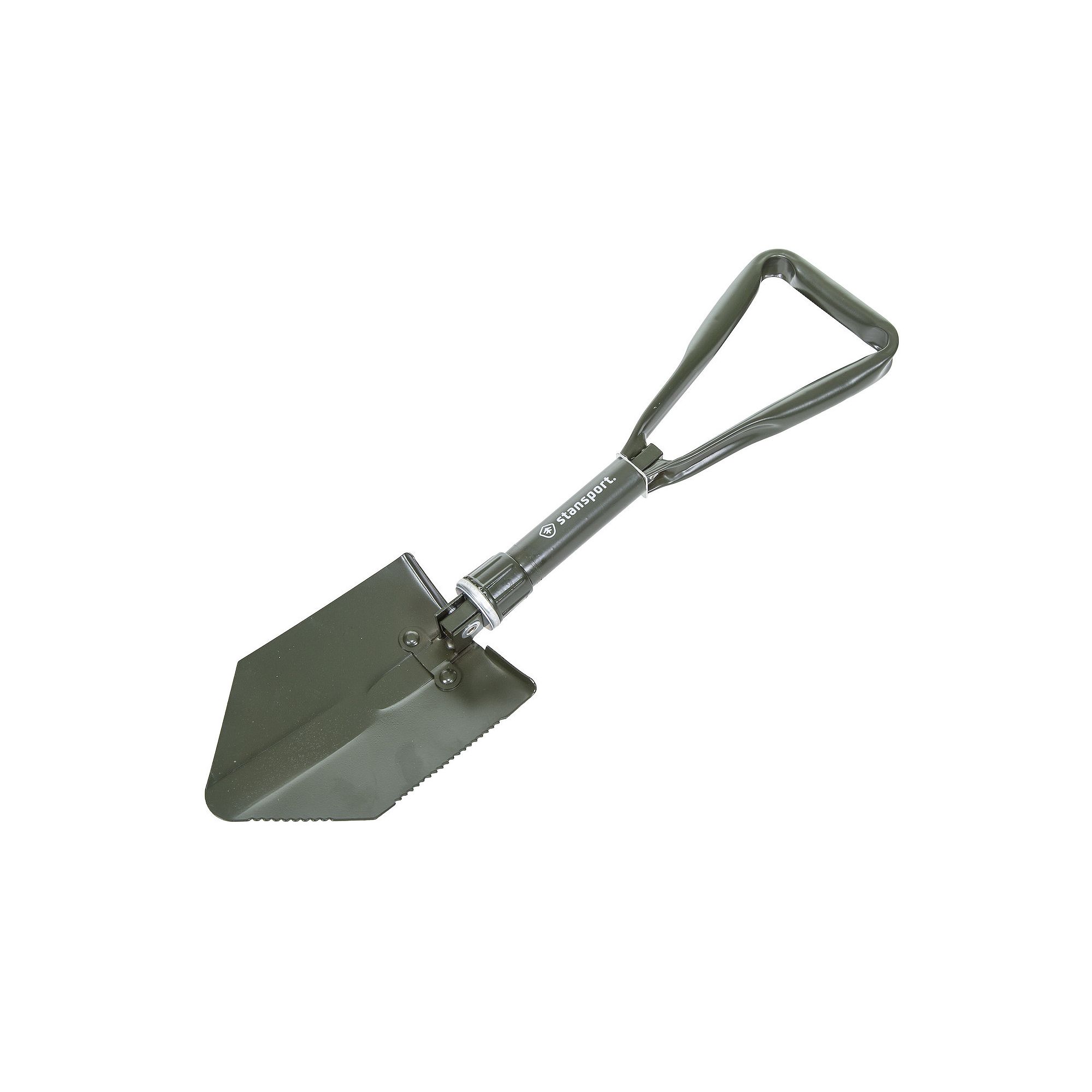 Stansport Double Folding Shovel, Green