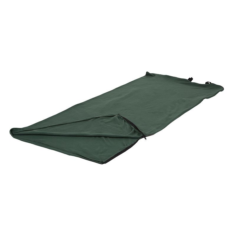 Stansport Fleece Sleeping Bag, Green