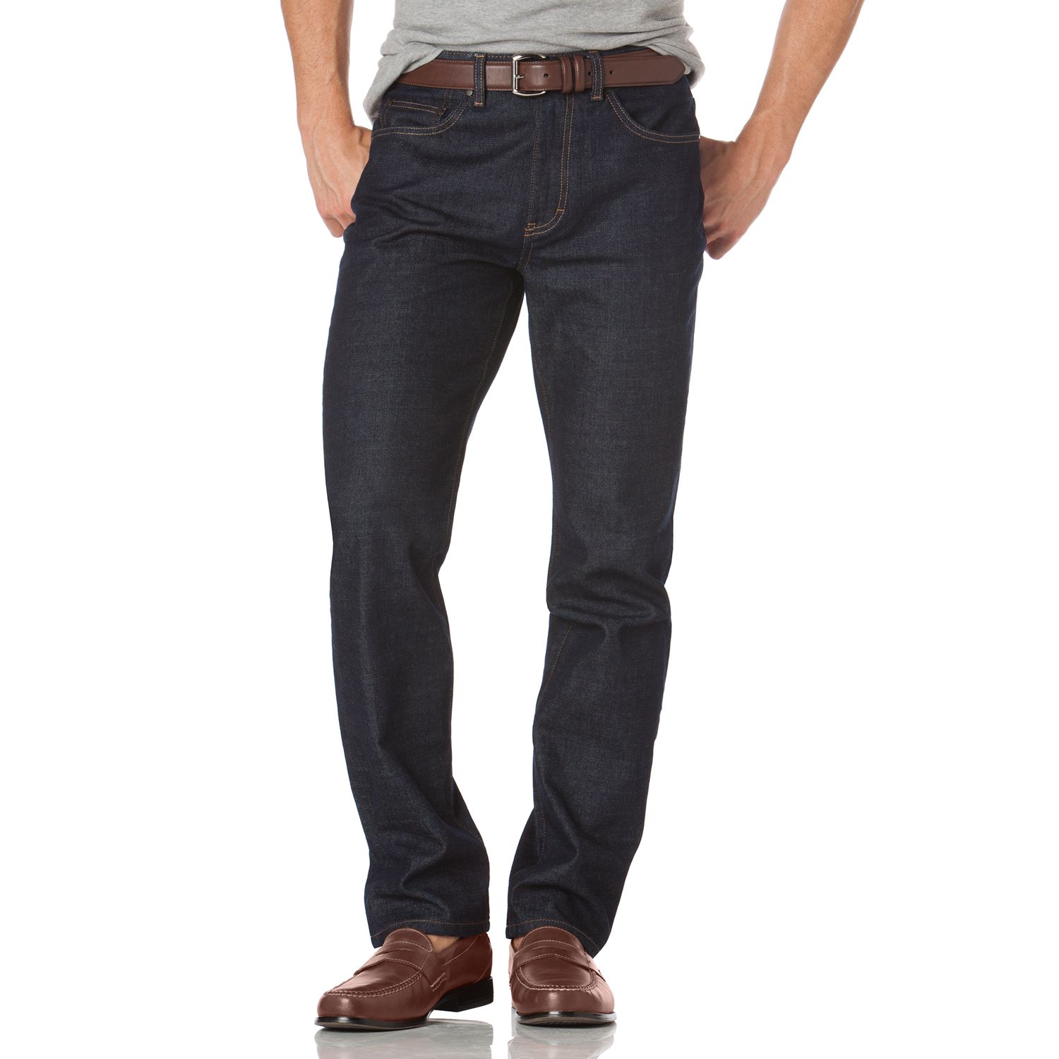 chaps mens jeans straight fit