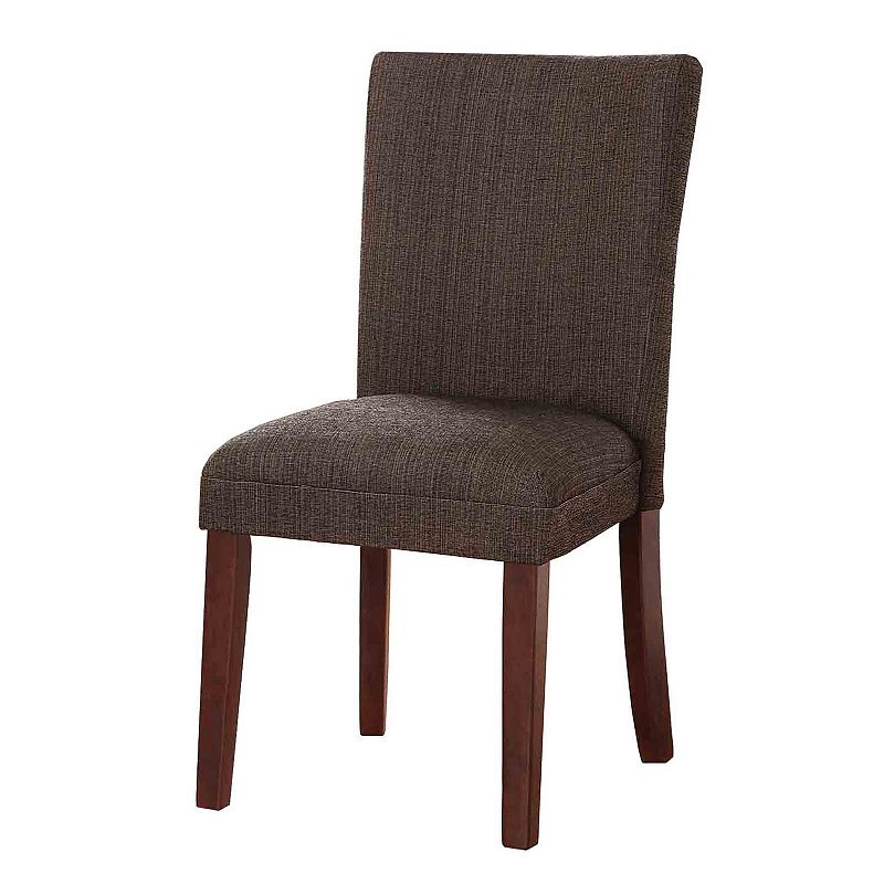 HomePop Dining Chair, Brown, Furniture