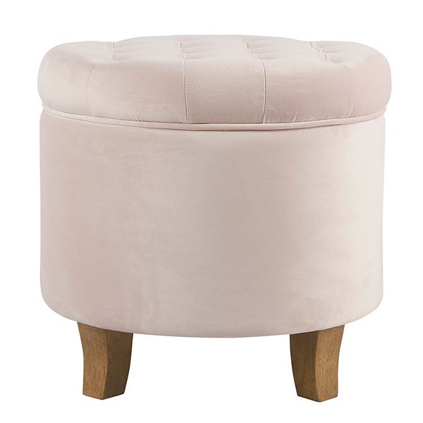 open lace back dress Blush Pink Velvet Footstool Bench Ottoman Pouffe Footrest Dressing Tab   Quildinc