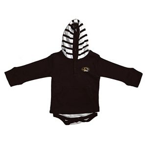 Baby Missouri Tigers Hoodie Bodysuit