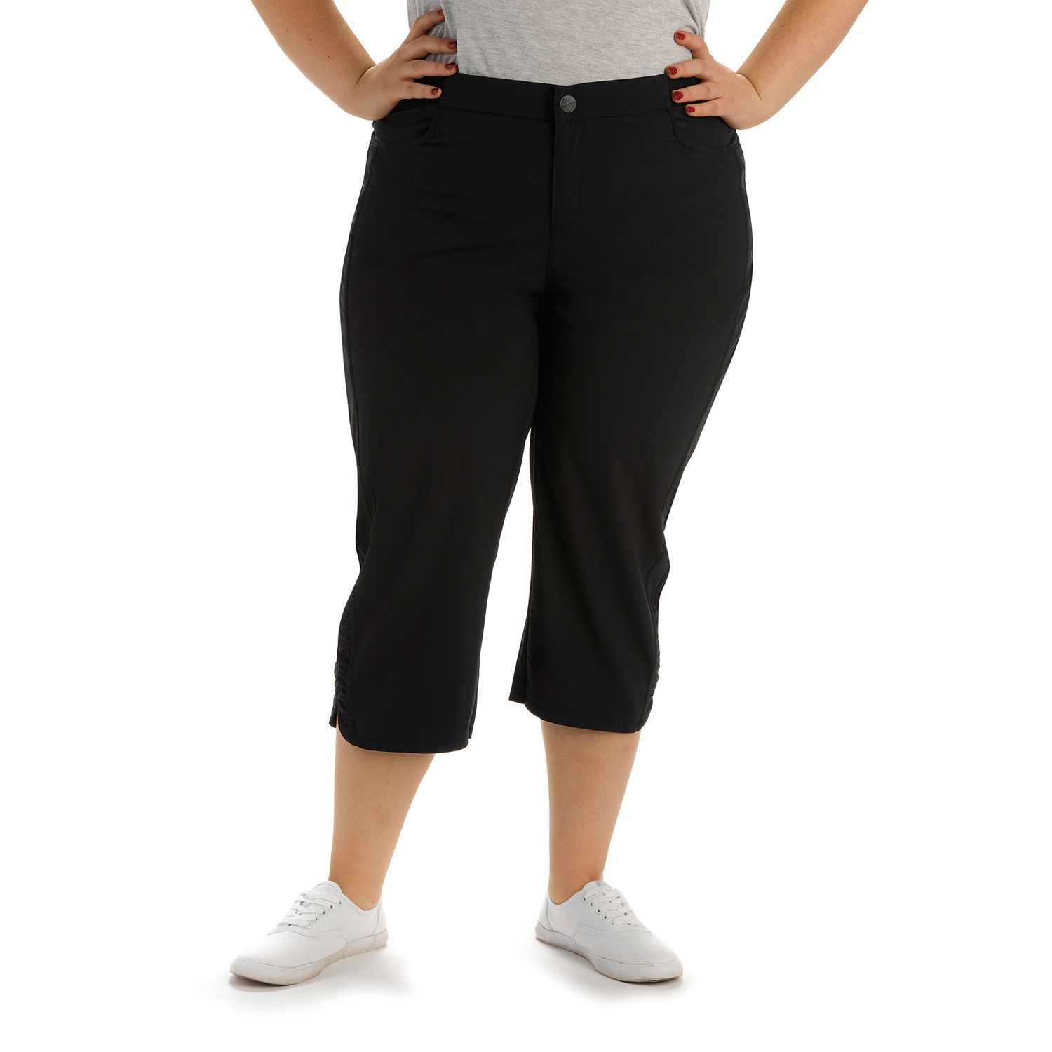 lee capris plus size