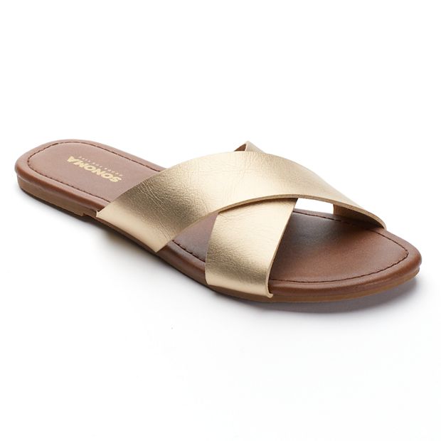 Kohls slip hot sale on sandals