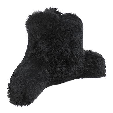 Elements Shaggy Faux-Fur Backrest Pillow