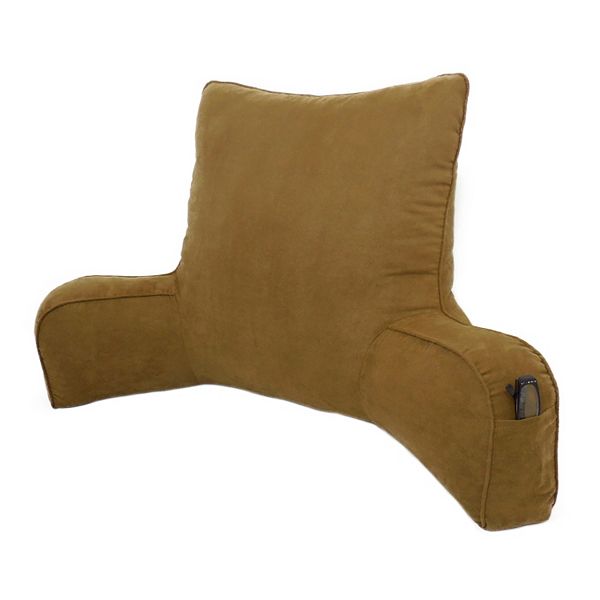 Elements Suede Oversized Backrest Pillow