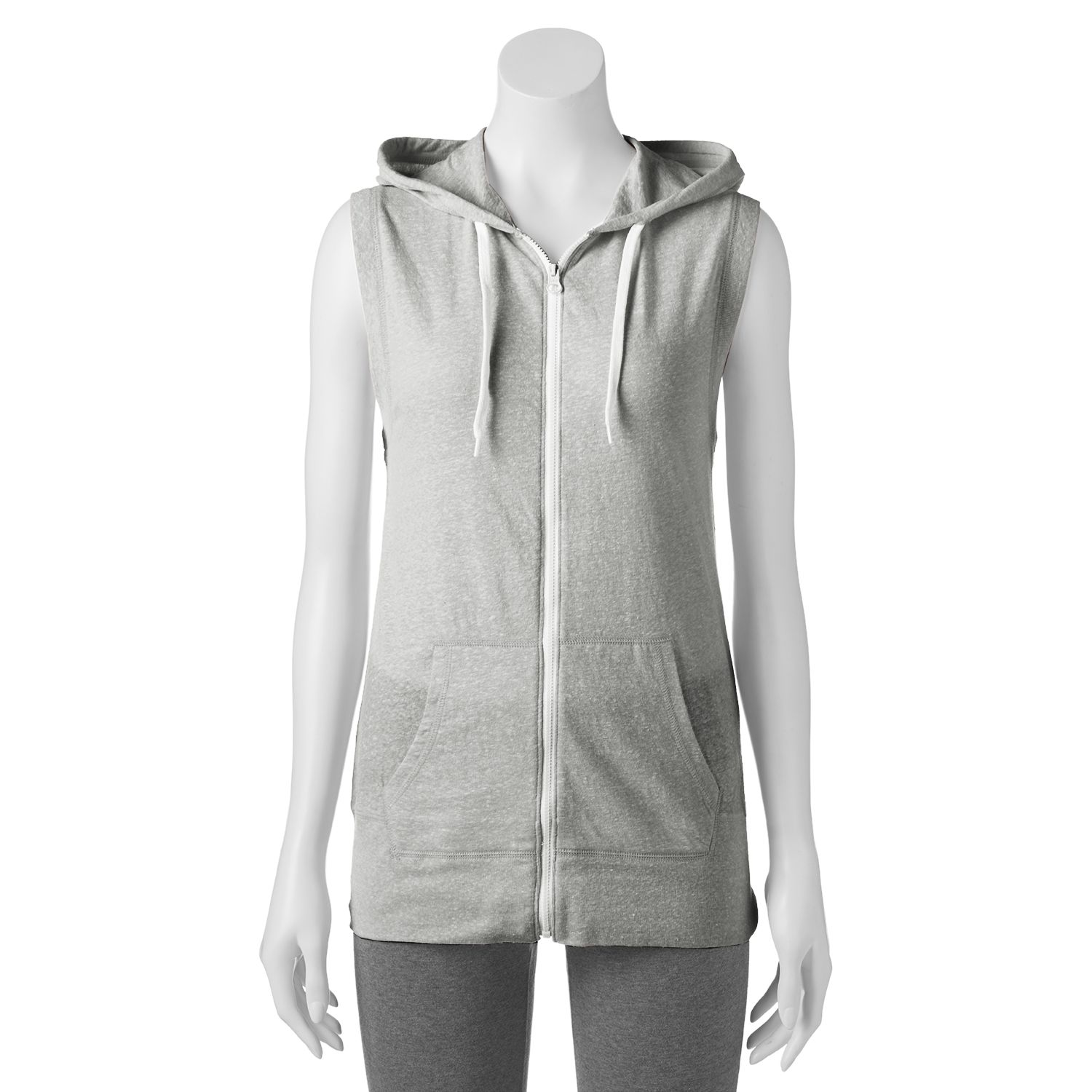 sleeveless hoodie kohls