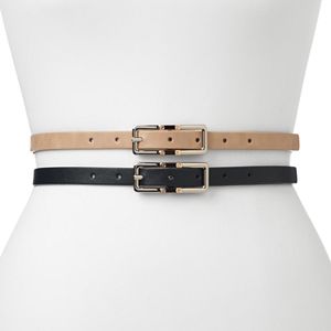 Women's Apt. 9®  2-for-1 Belt Set