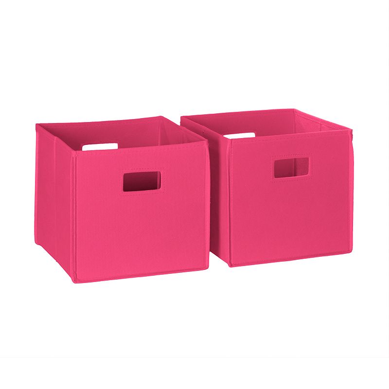 RiverRidge Kids Storage Bin 2-piece Set, Pink, Furniture