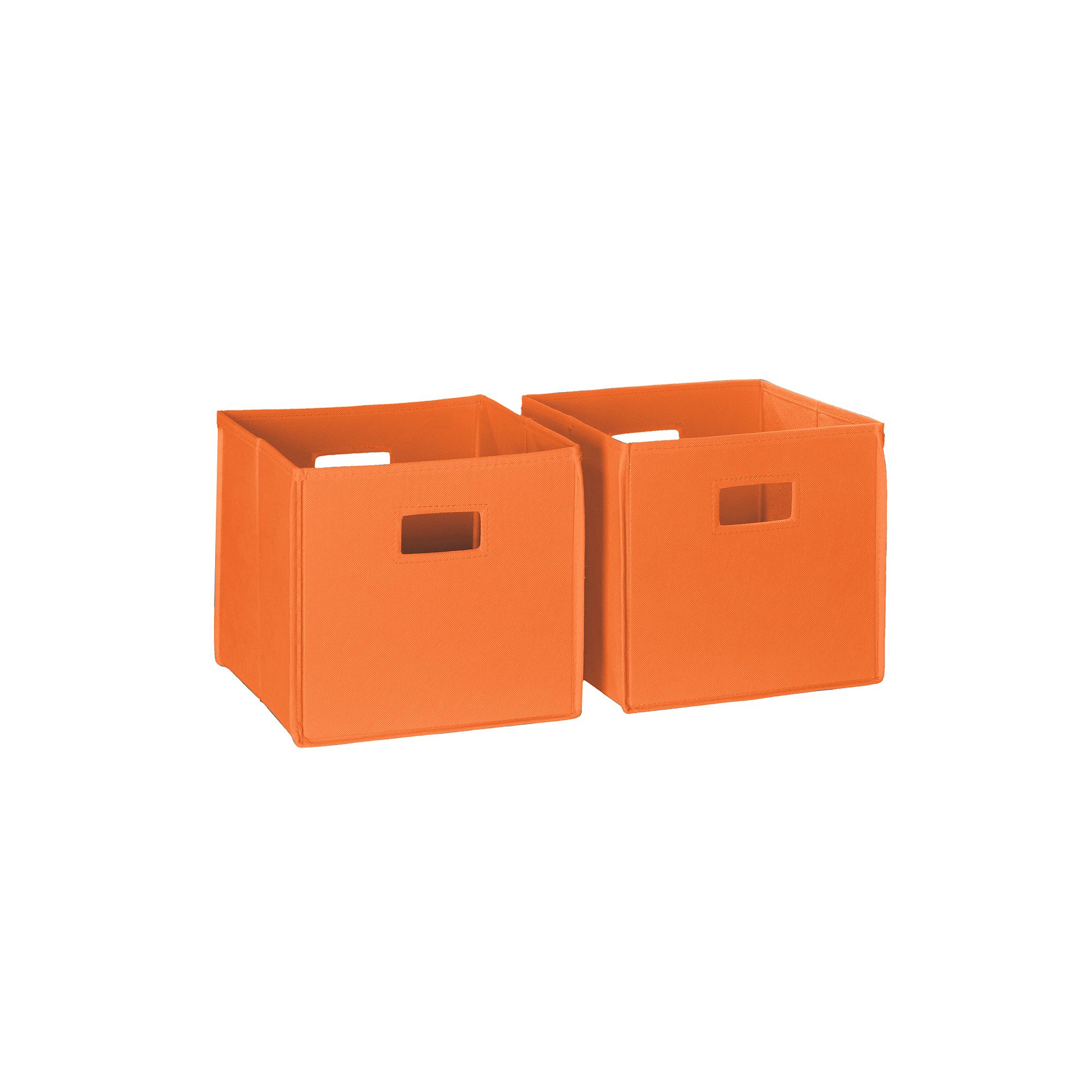 RiverRidge Kids Storage Bin 2-piece Set, Orange