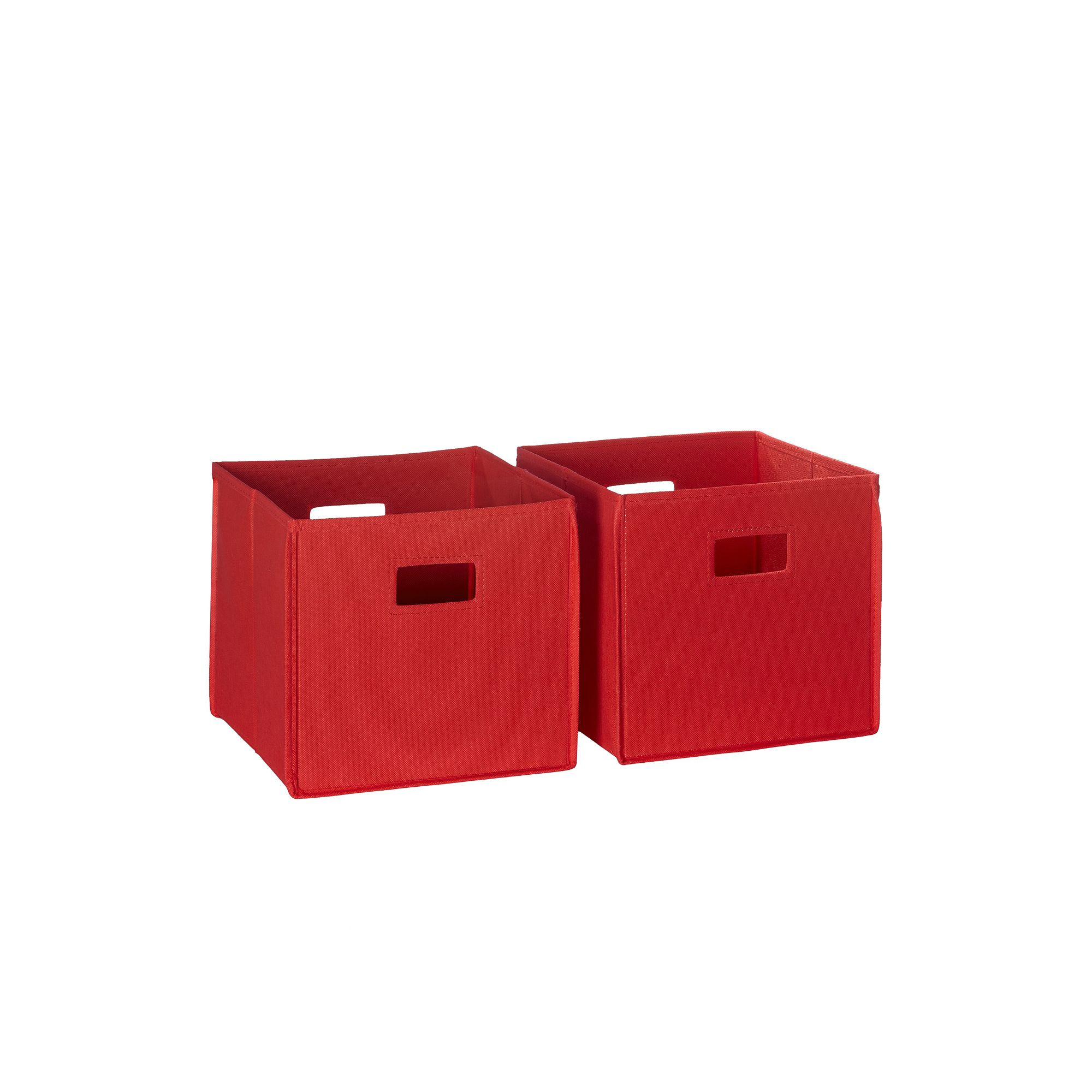 RiverRidge Kids Storage Bin 2-piece Set, Red
