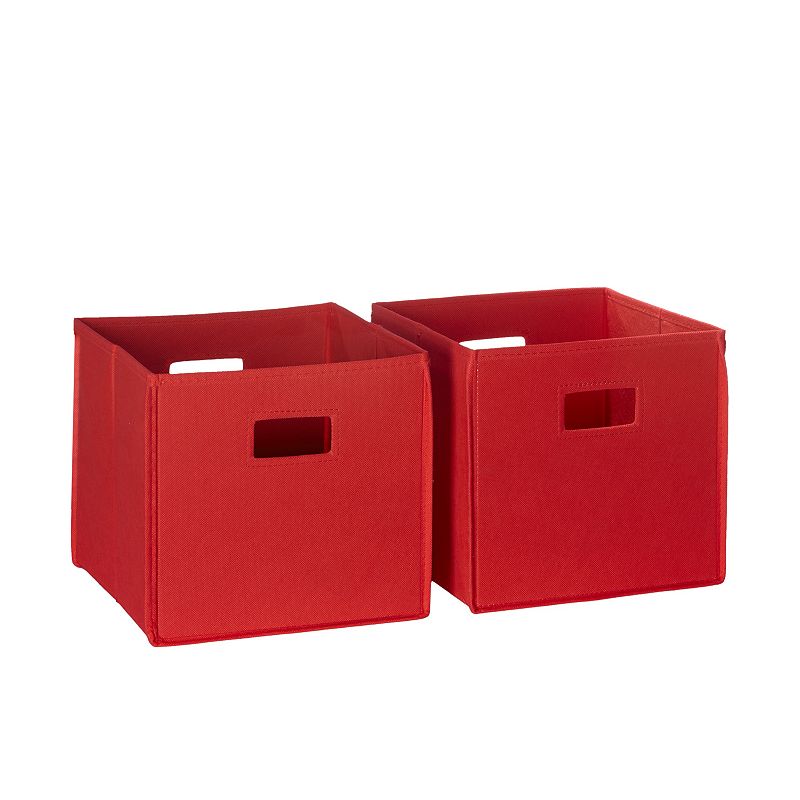 RiverRidge Kids Storage Bin 2-piece Set, Red, Furniture