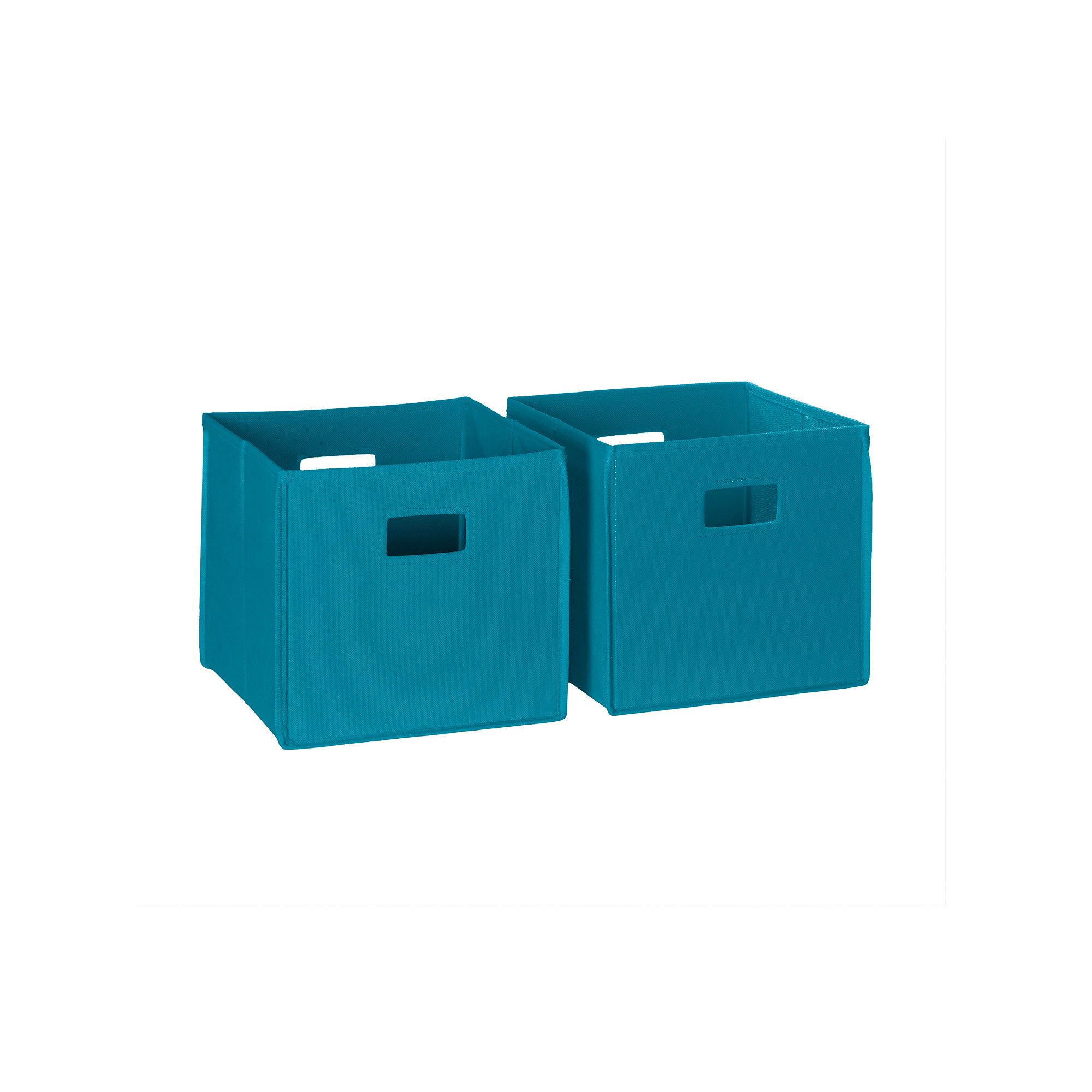 RiverRidge Kids Storage Bin 2-piece Set, Turquoise