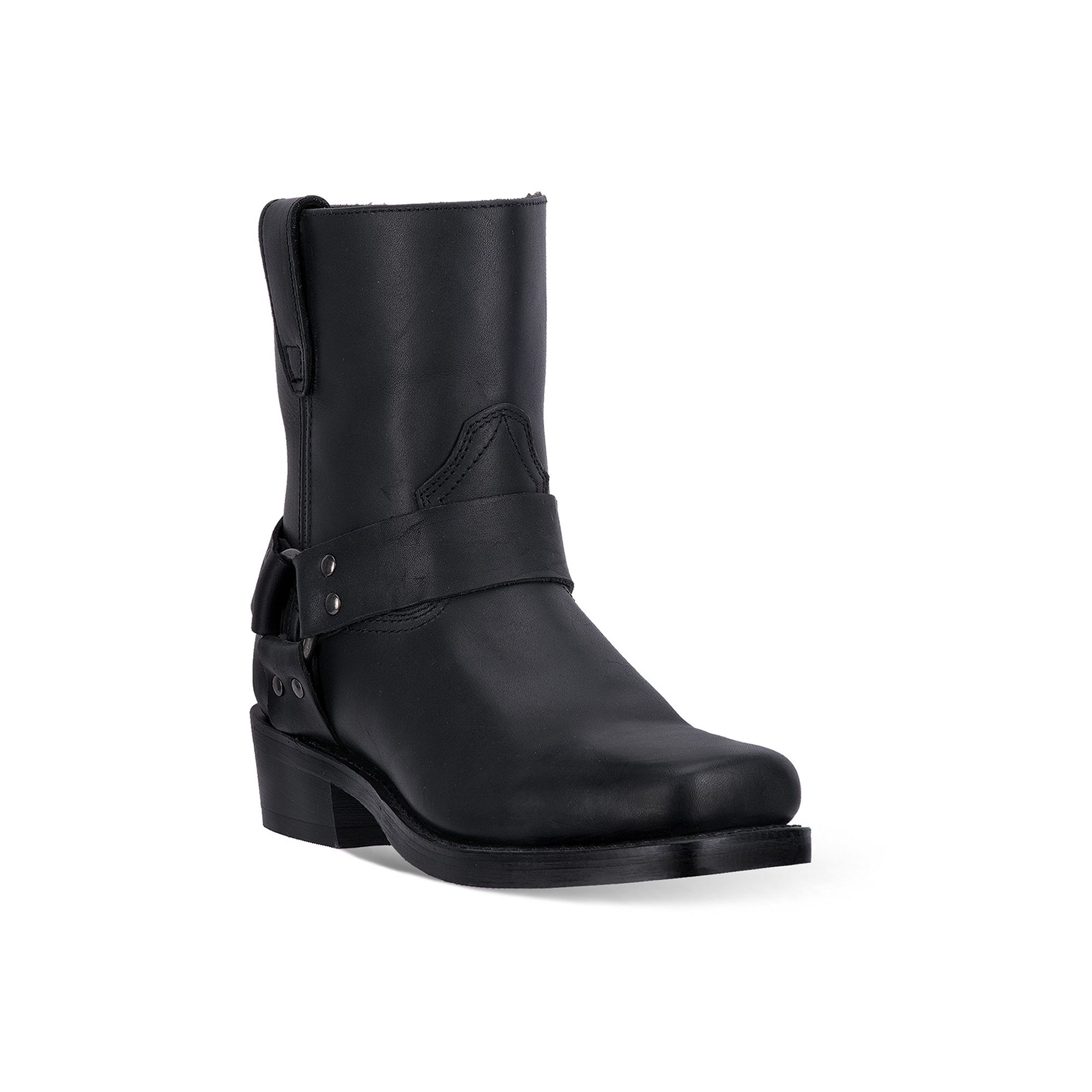 Dingo Rev-Up Mens Harness Boots, Size: 8.5 Medium, Black