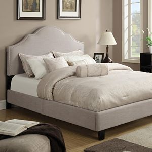 Saddle Queen Platform Bed