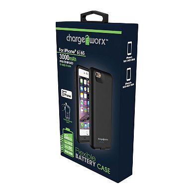 ChargeWorx 3000mAh Flexible iPhone 6 Battery Case