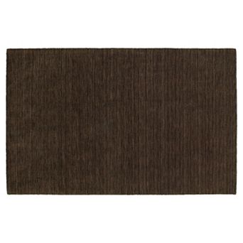 KAS Rugs Asher Solid Wool Rug