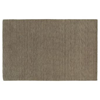 KAS Rugs Asher Solid Wool Rug