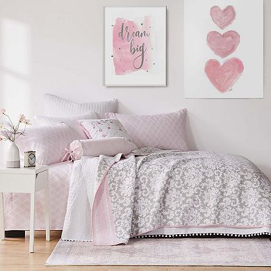 Levtex Damask Sheet Set