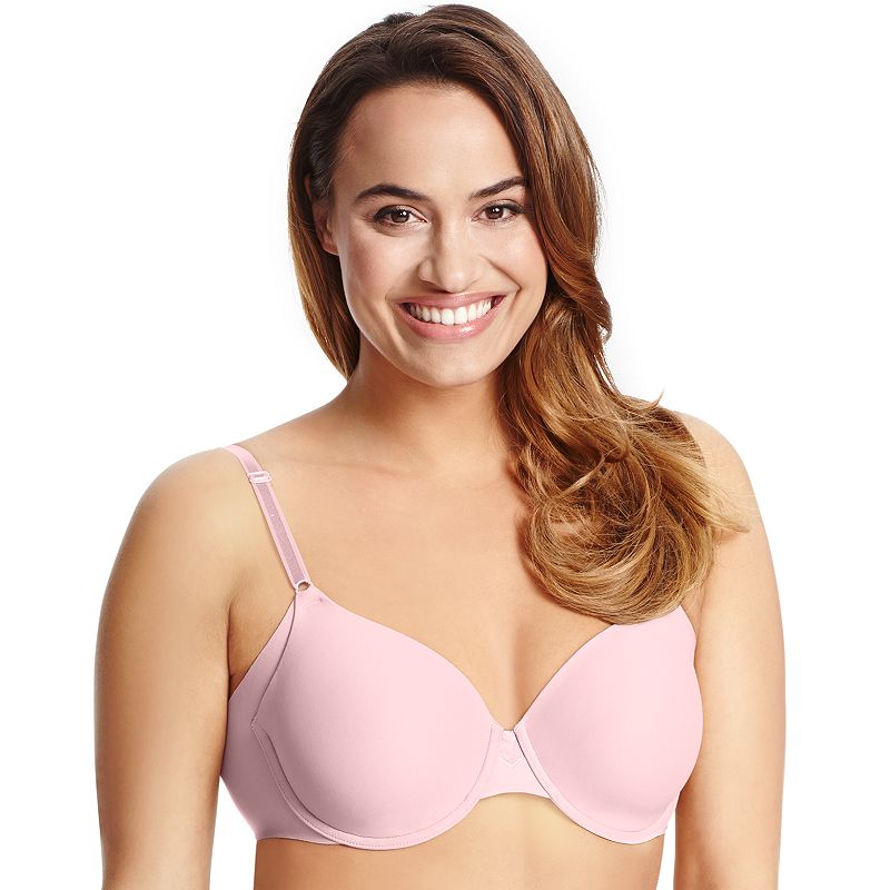 Olga® by Warner's® No Side Effects Full-Figure Contour Bra GB0561A, Women's, Size: 42 C, Rosewater