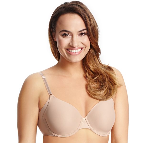 Olga Women's No Side Effects Underwire Contour Bra, Rich Black, 36C -  .ca