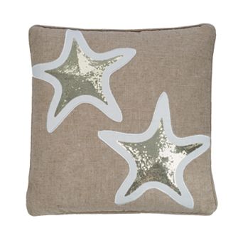 Levtex Home Maui Applique Starfish Throw Pillow