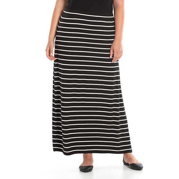 Black maxi outlet skirt kohls