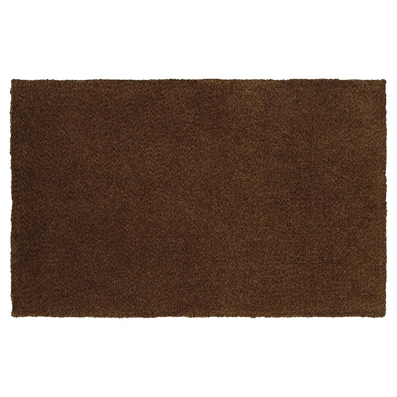 StyleHaven Hamlin Solid Shag Rug, Brown, 6.5X9.5 Ft