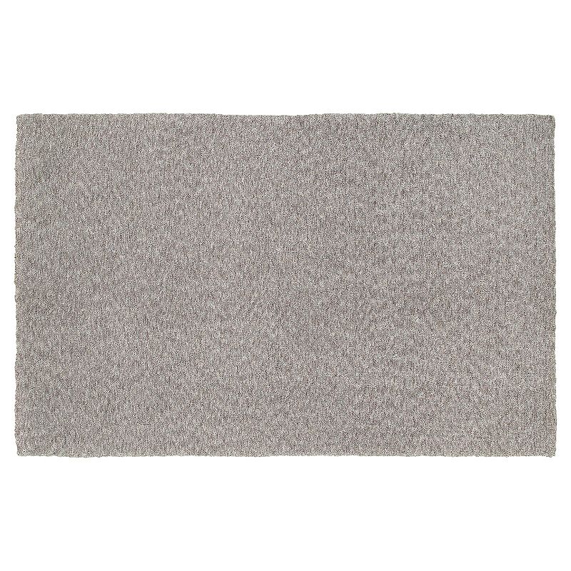 StyleHaven Hamlin Solid Shag Rug, Grey, 5X7 Ft