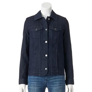 Women's Croft & Barrow® Jean Jacket