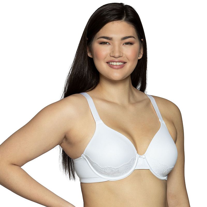 Vanity Fair Lingerie® Beauty Back Back Smoother Lace Full-Figure Bra 76382, Women's, Size: 40 Dd, Star White