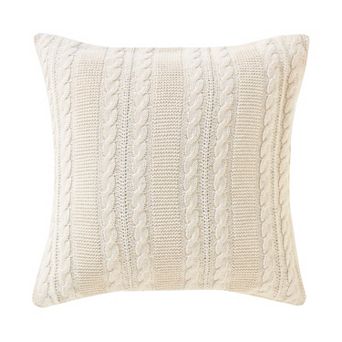 VCNY Dublin Cable Knit Throw Pillow